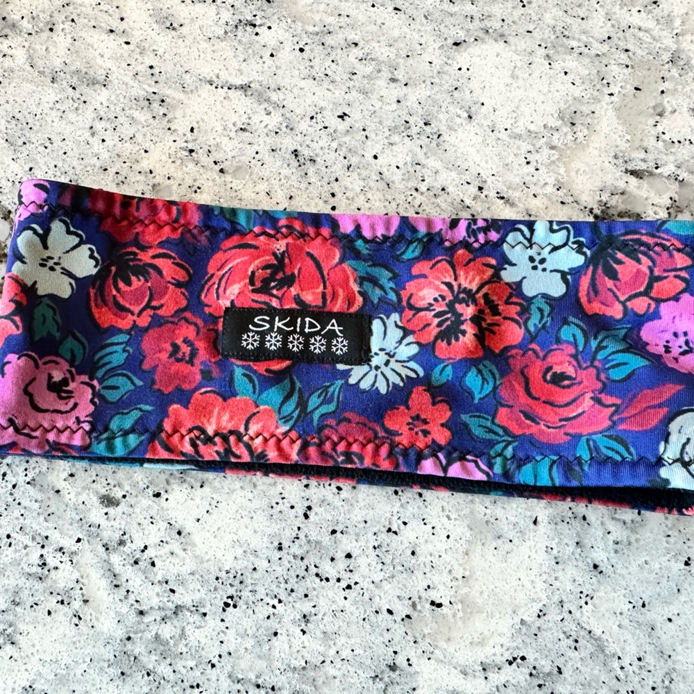 Skida Floral Alpine Headband, S/M